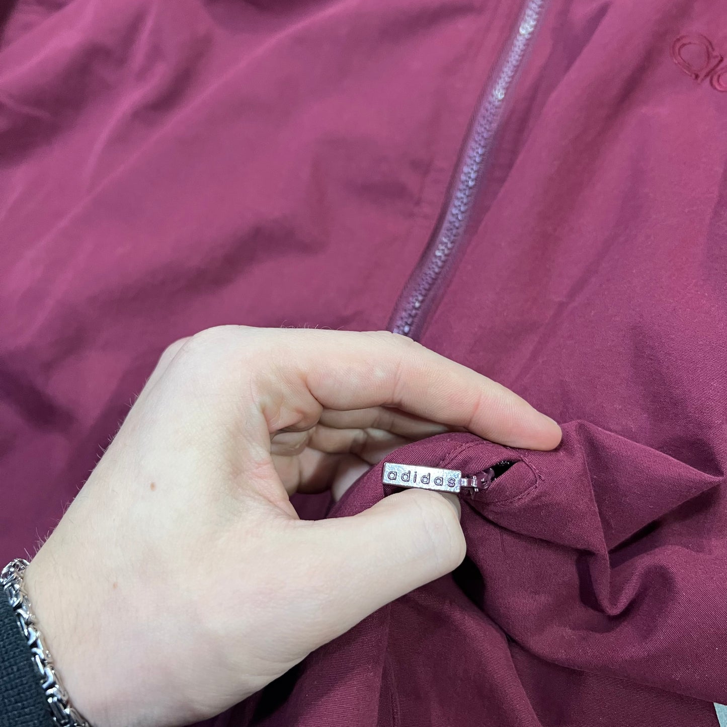 ADIDAS WIATRÓWKA BURGUNDOWA
