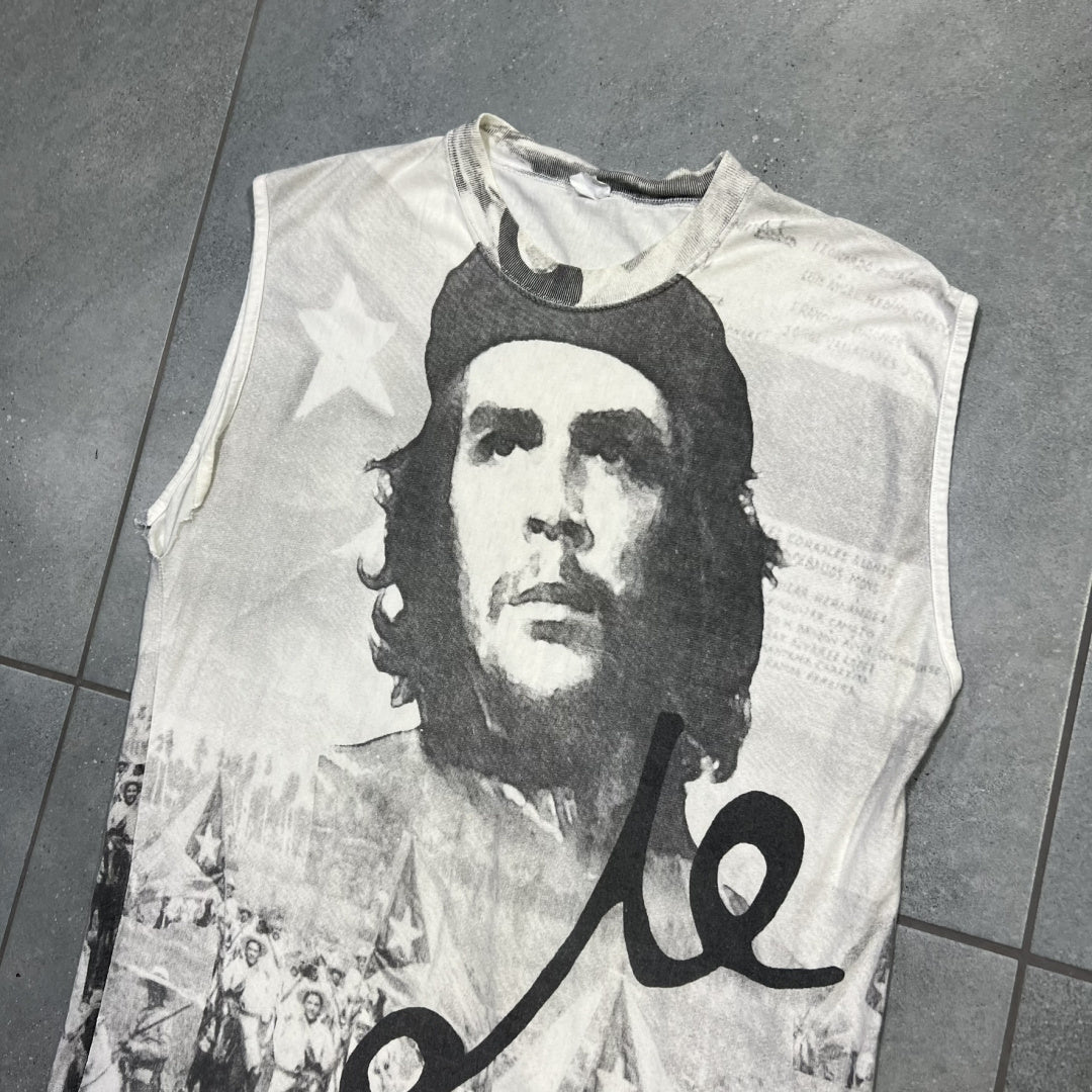 BIAŁO-SZARY TANK TOP CHE GUEVARA