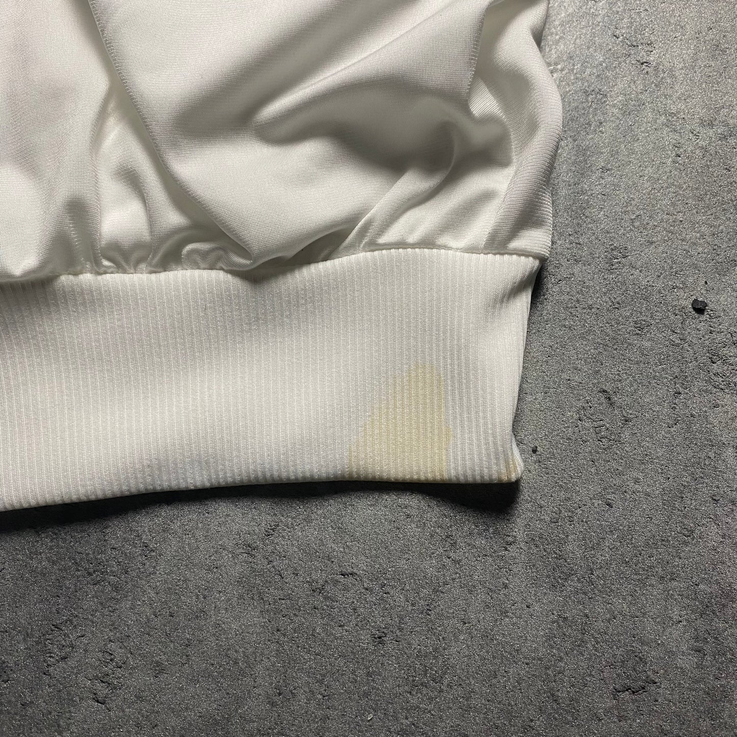 ADIDAS BIAŁA BLUZA ZIP