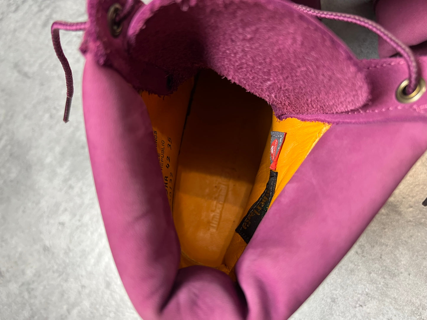 TIMBERLAND 6 FIOLETOWE BUTY