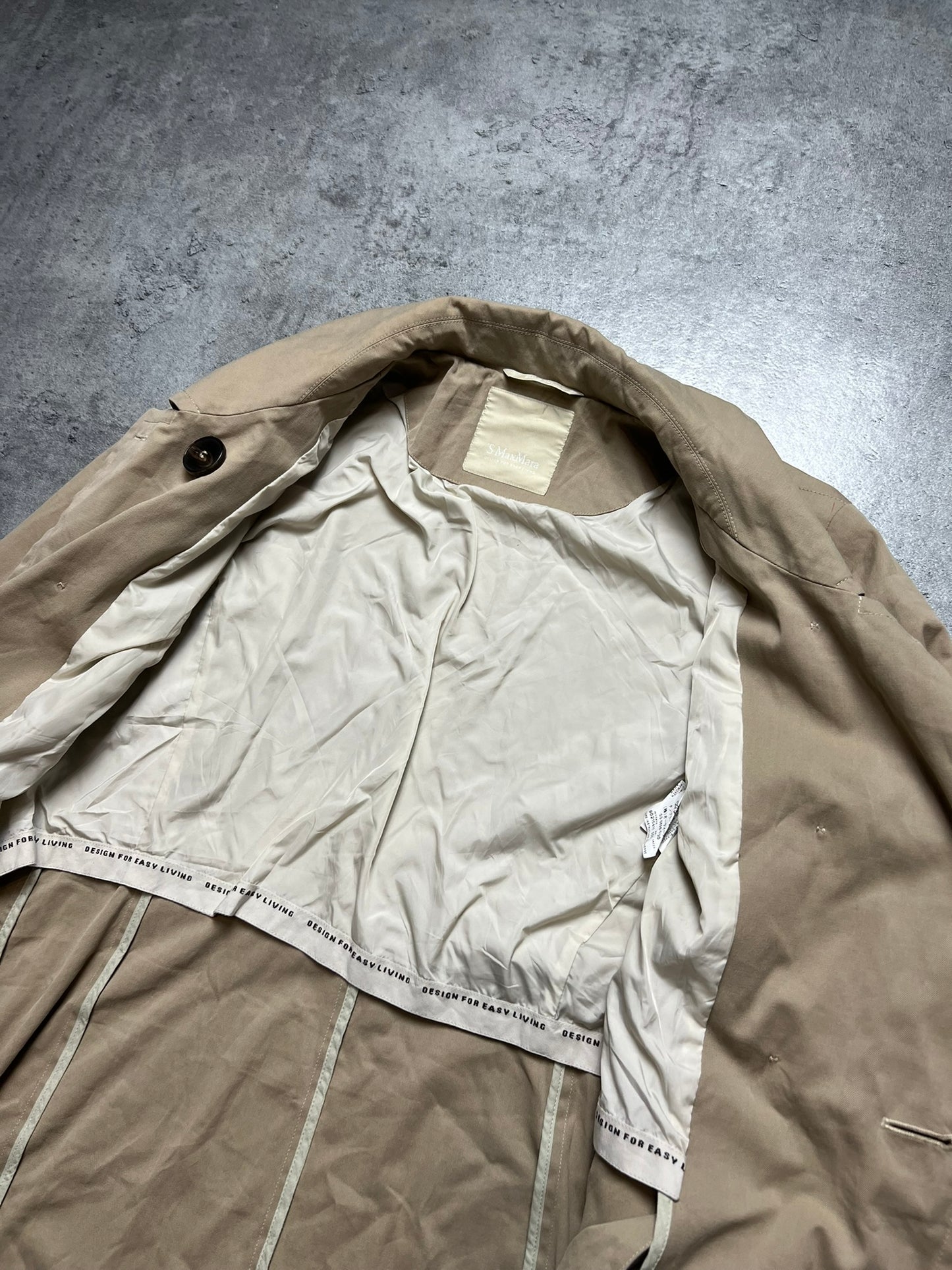 MAX MARA PŁASZCZ BEŻOWY