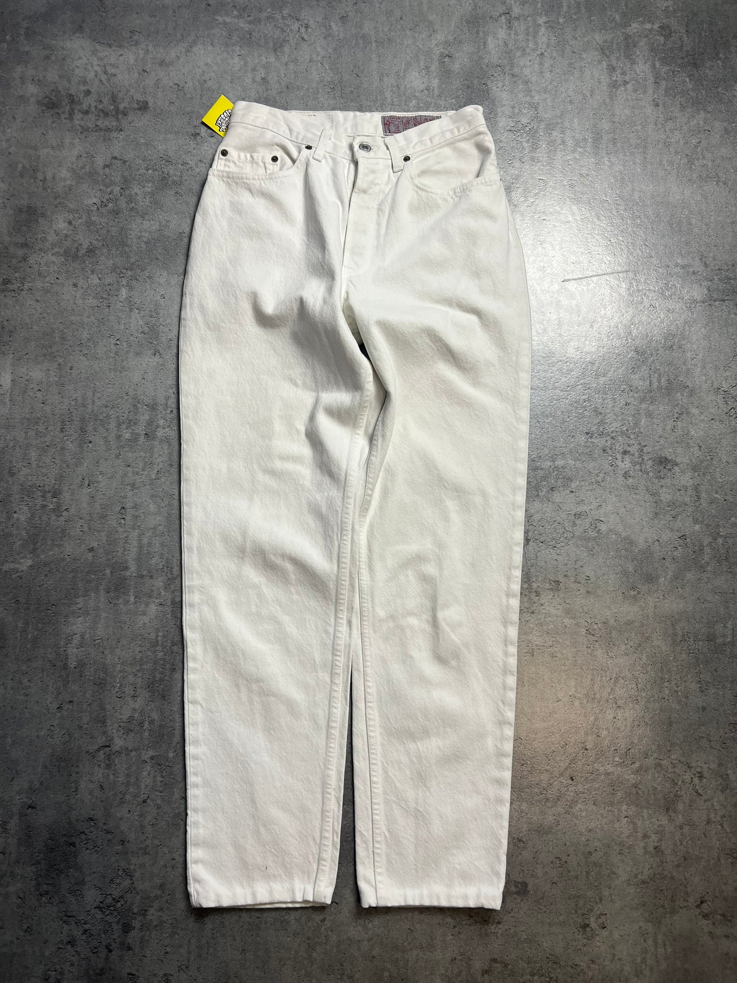 LEVIS BIAŁE JEANSY