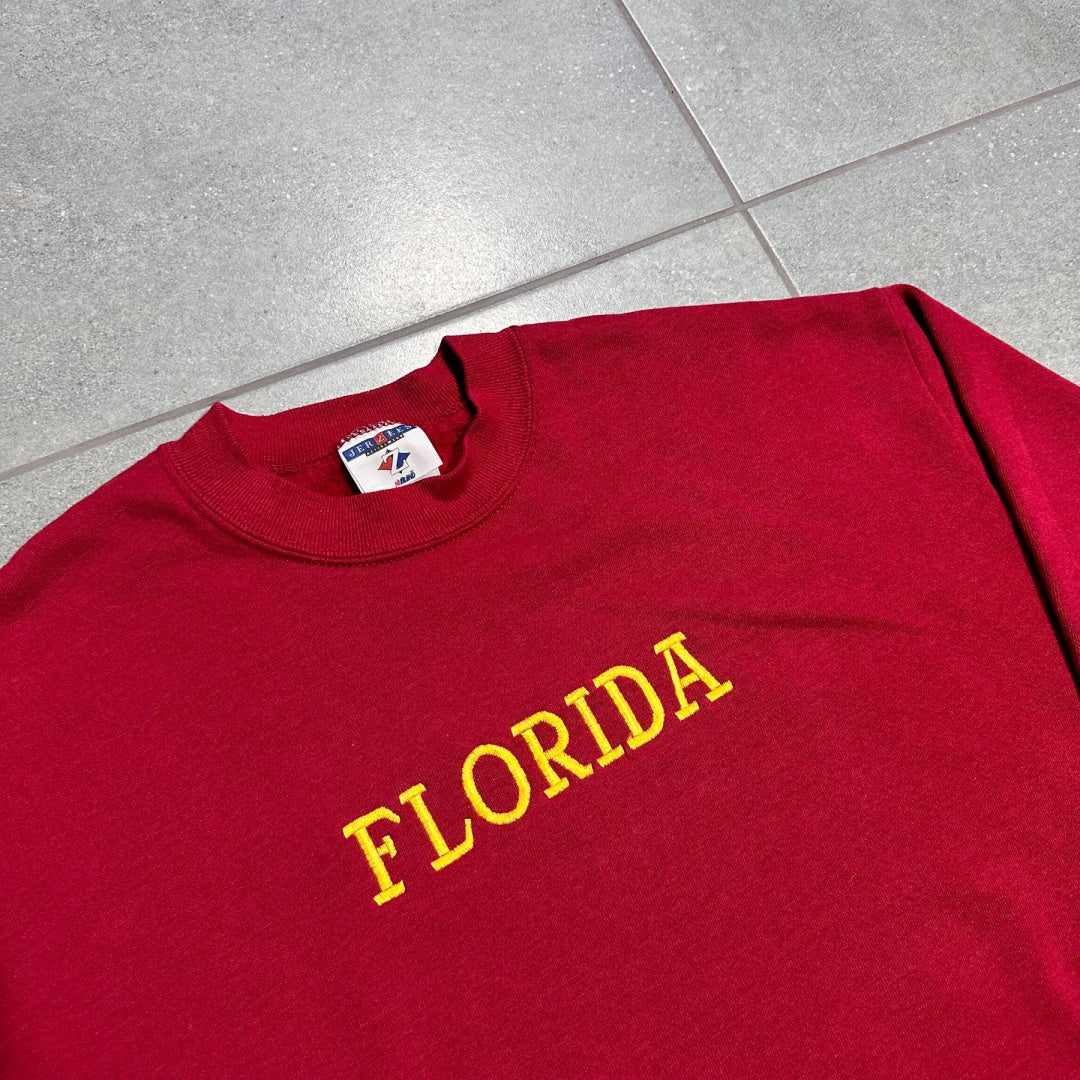 VINTAGE BLUZA Z HAFTEM FLORIDA