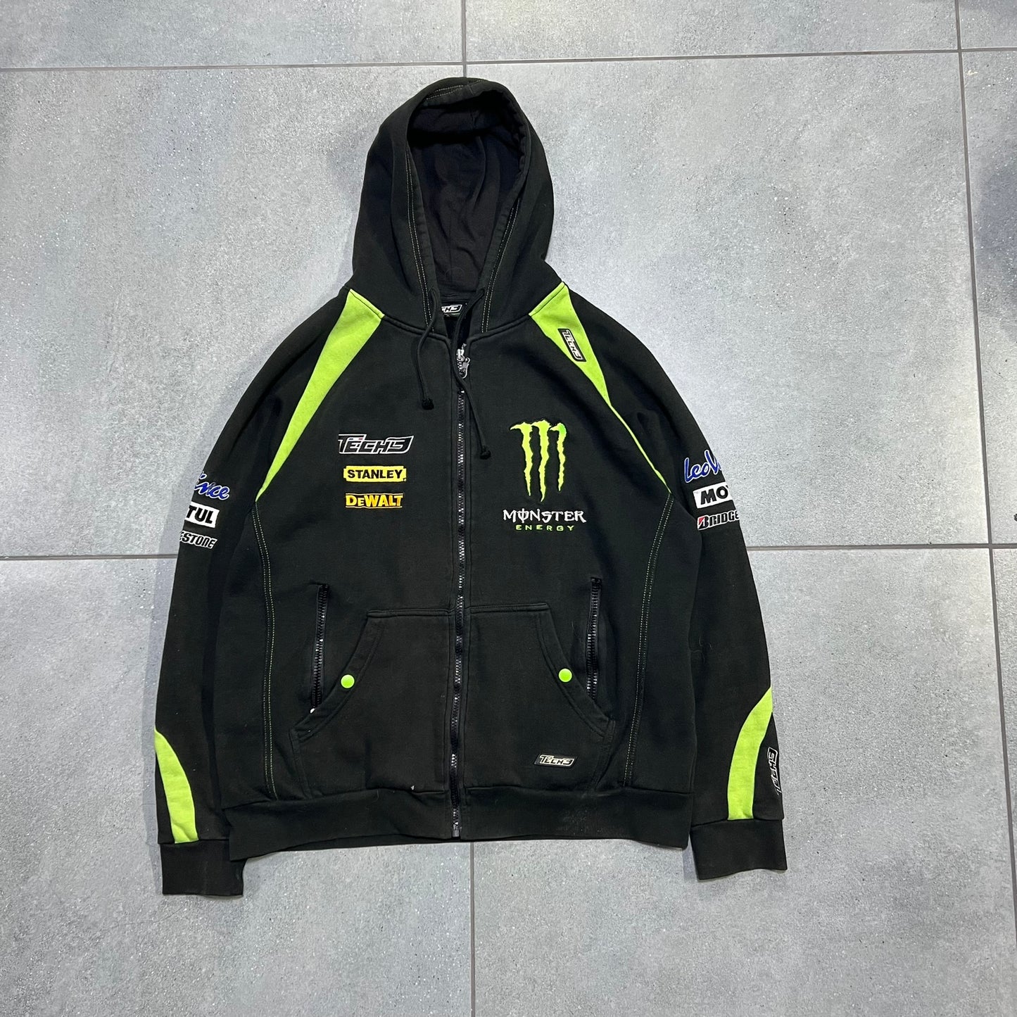 MONSTER BLUZA ZIP Z HAFTAMI