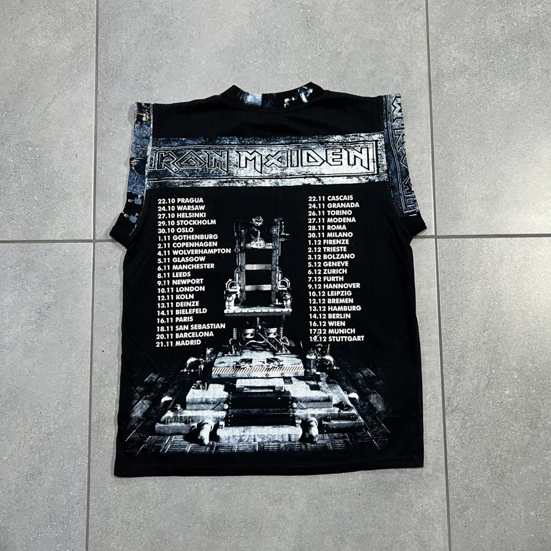 CZARNY TANK TOP IRON MAIDEN