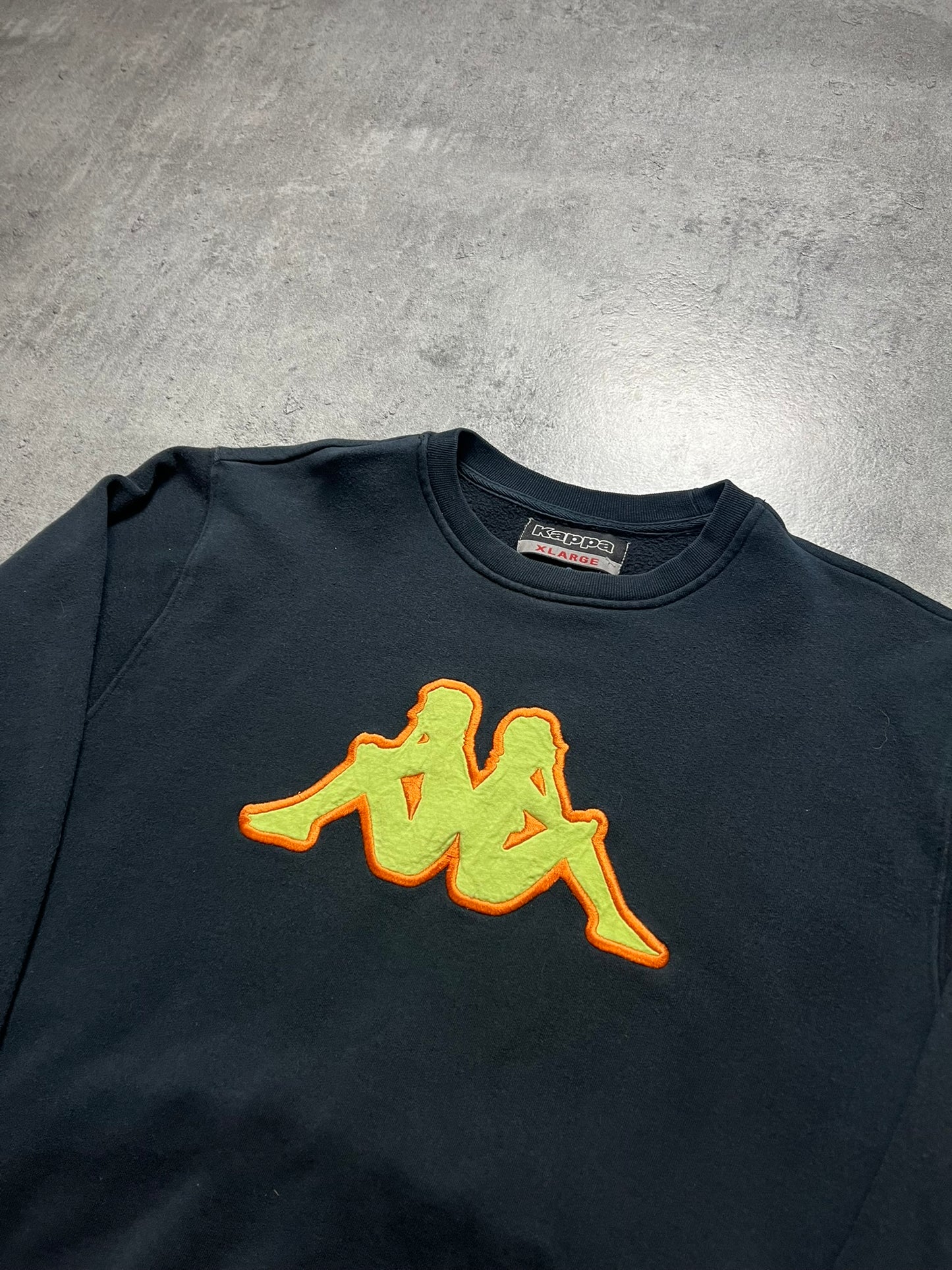 KAPPA CREWNECK Z HAFTEM