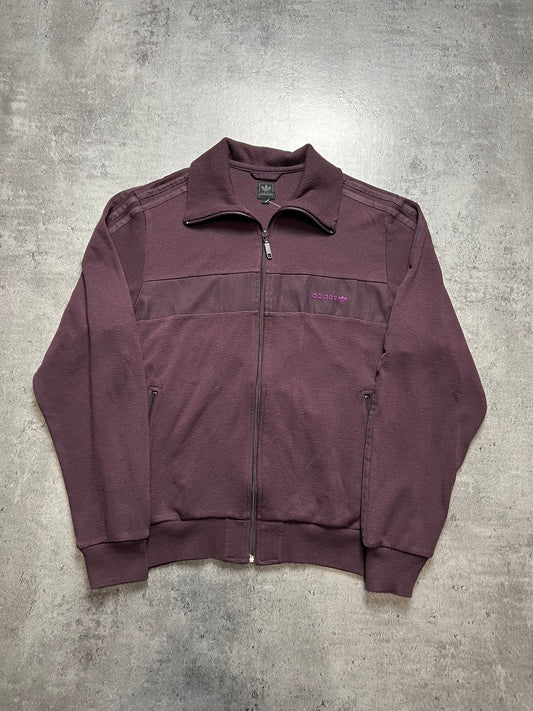 ADIDAS BURGUNDOWA BLUZA ZIP