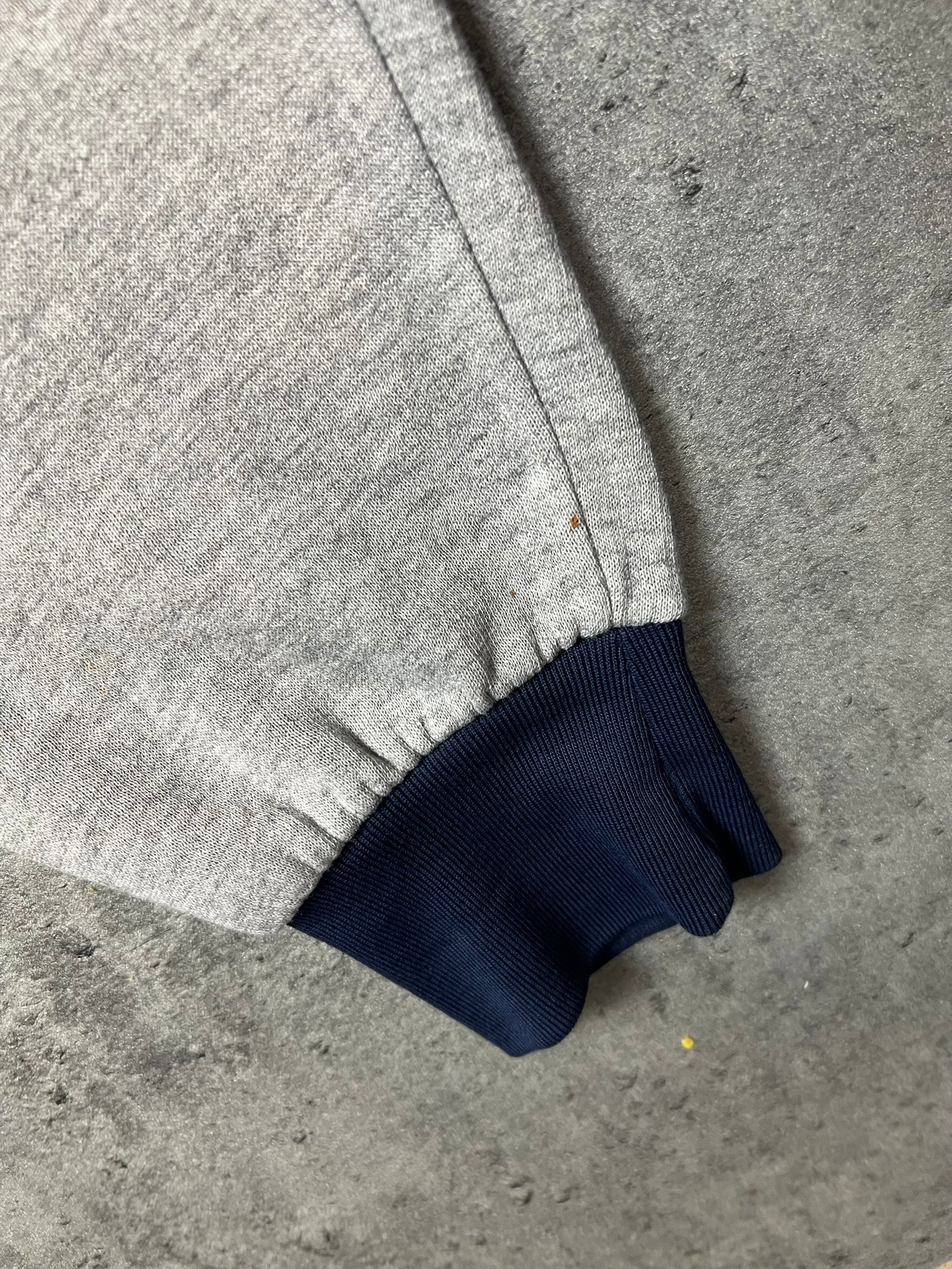 ADIDAS SZARO-GRANATOWY CREWNECK