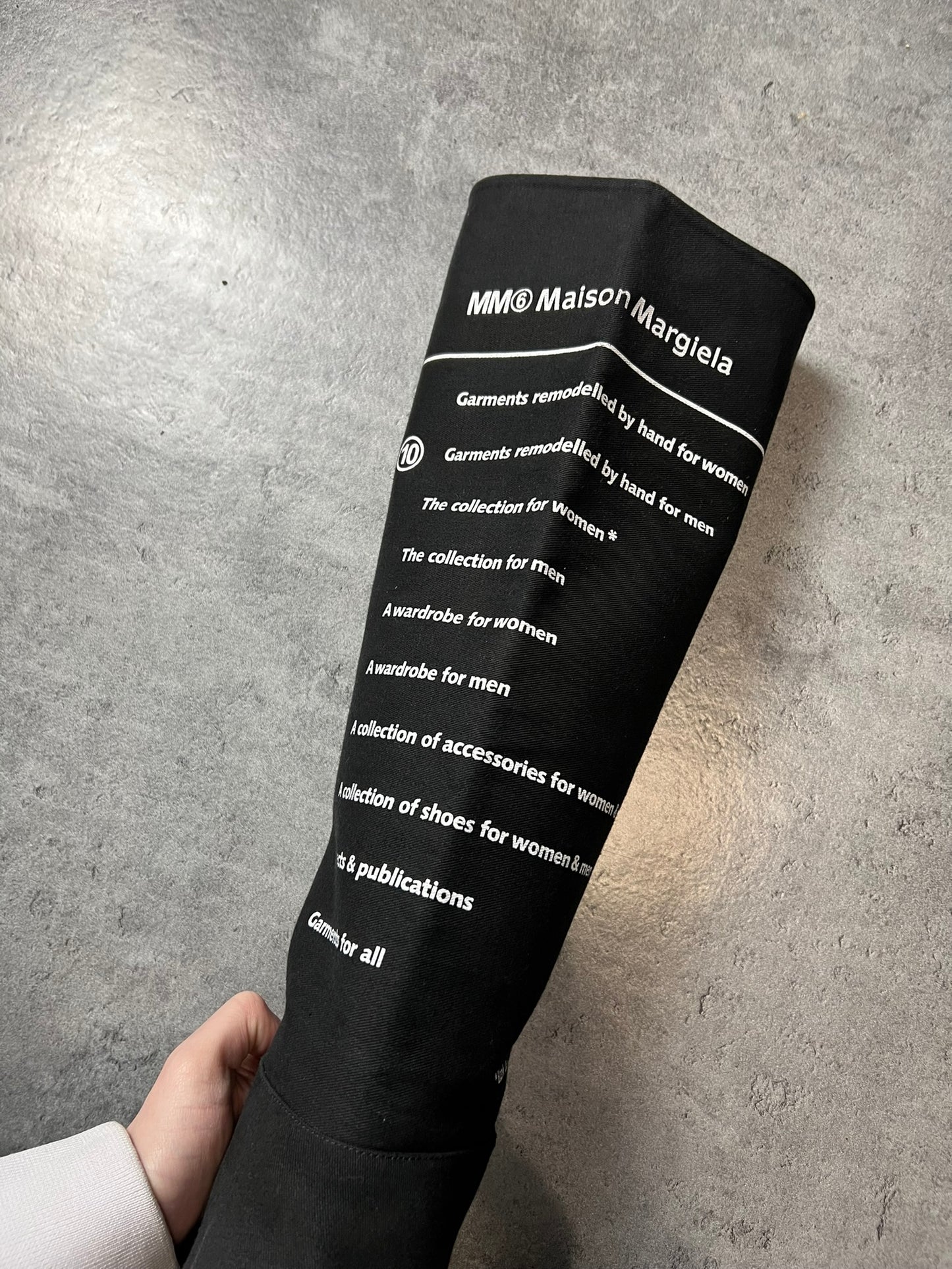 MAISON MARGIELA CZARNE KOZAKI