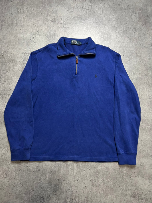 RALPH LAUREN CREWNECK GRANATOWY