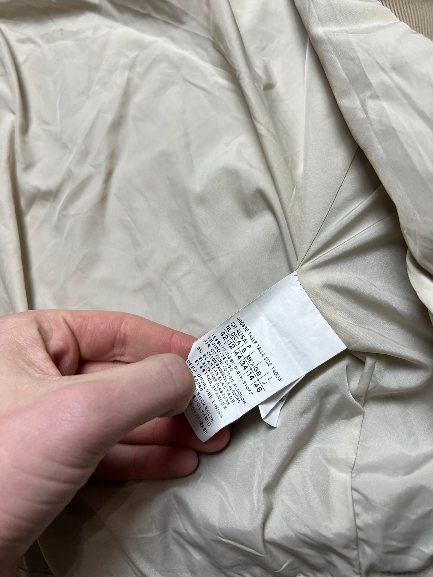 MAX MARA PŁASZCZ BEŻOWY