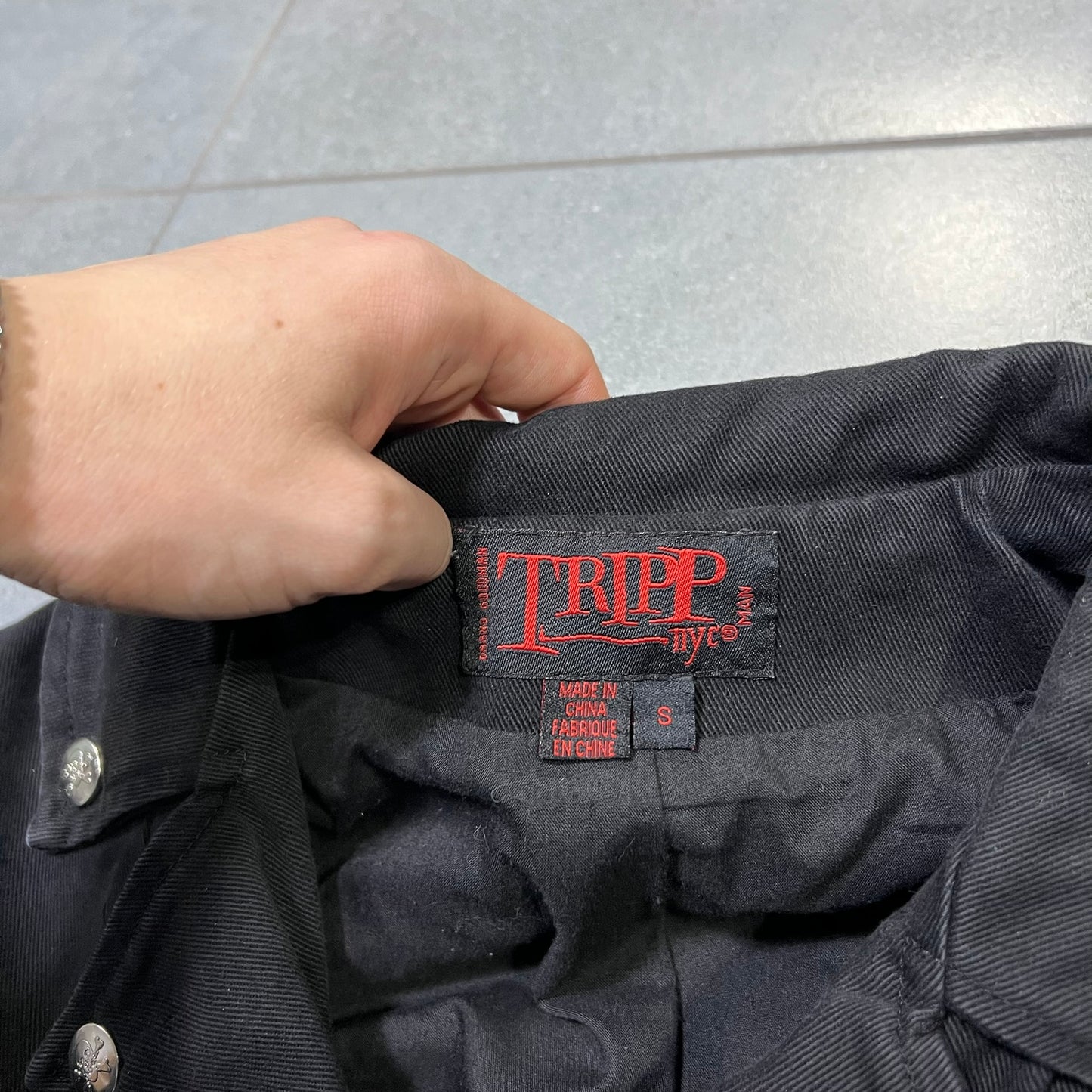 TRIPP NYC KURTKA JEANSOWA