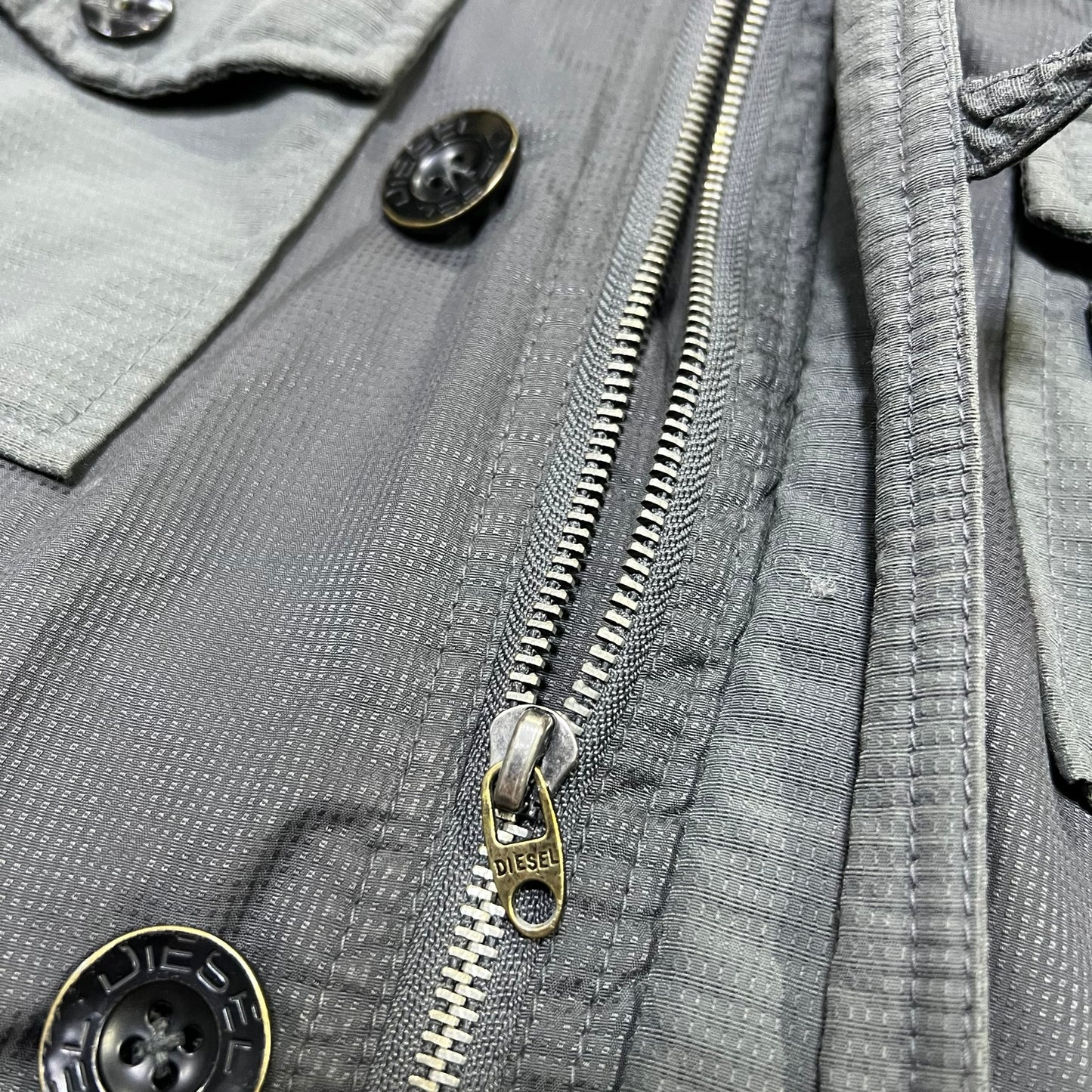 DIESEL KURTKA PARKA Z FUTREM