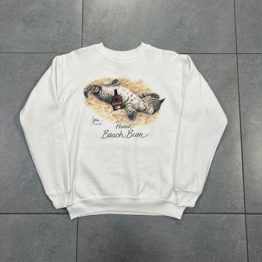 CREWNECK Z KOTEM