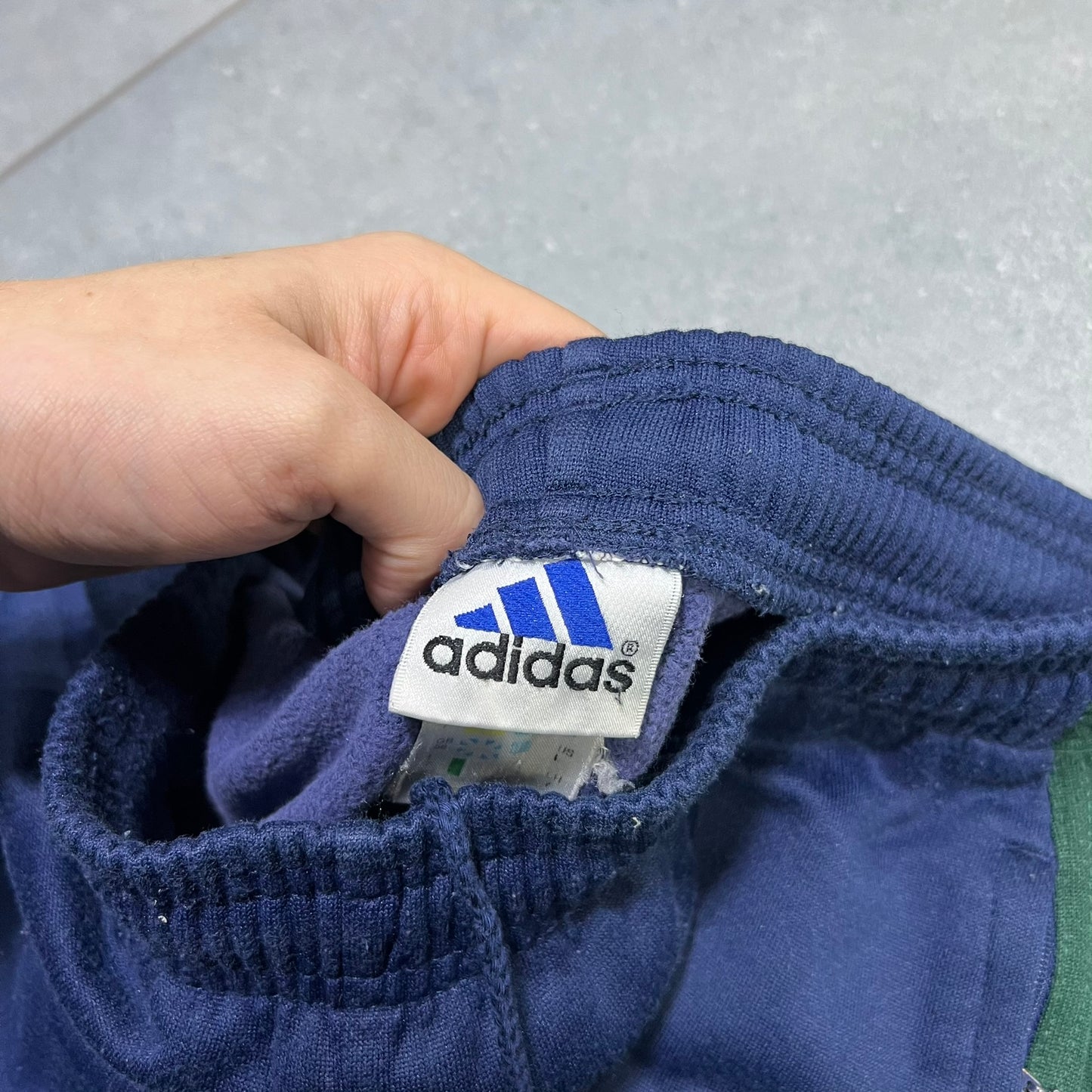 ADIDAS PARACHUTE GRANATOWO-ZIELONE