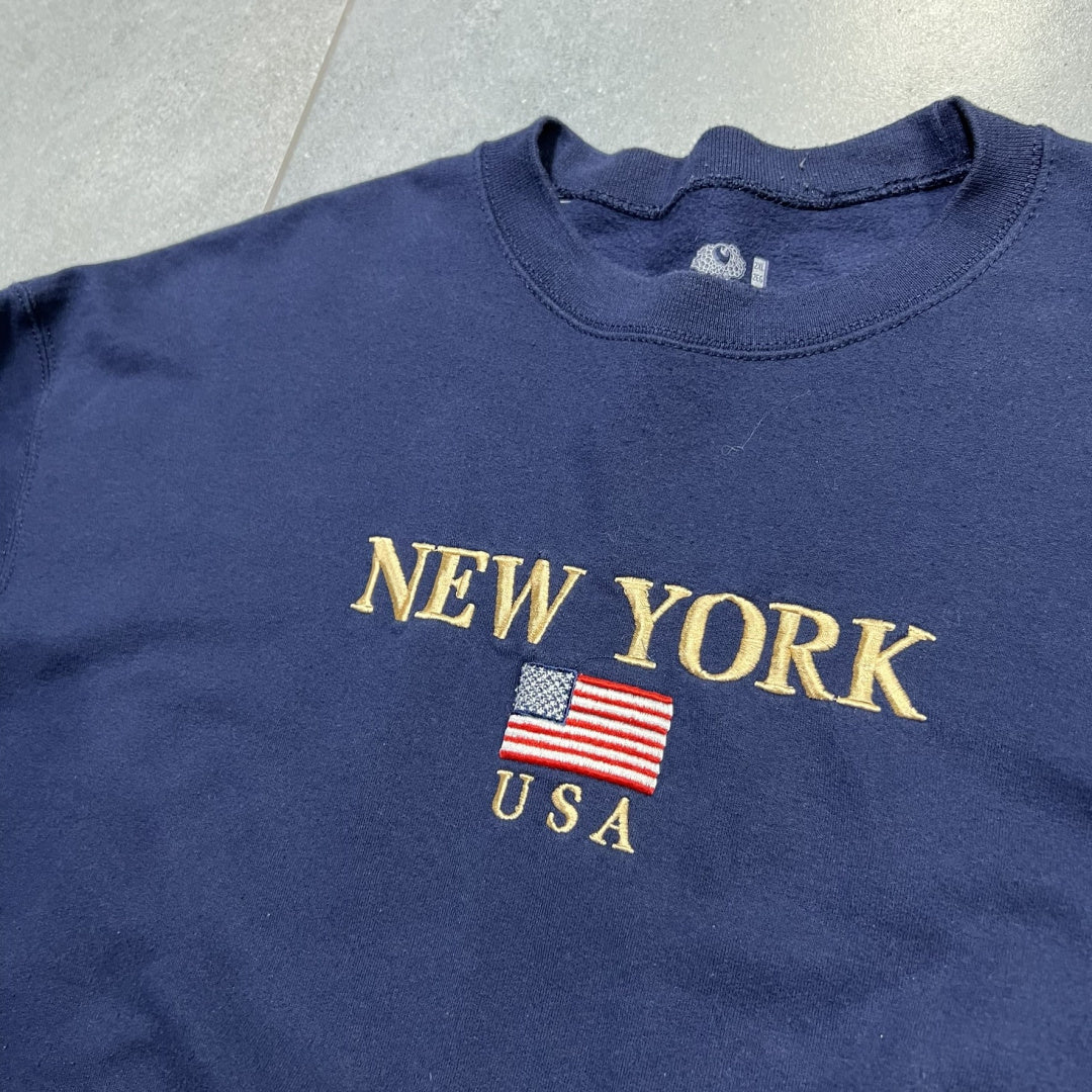 CREWNECK NEW YORK USA