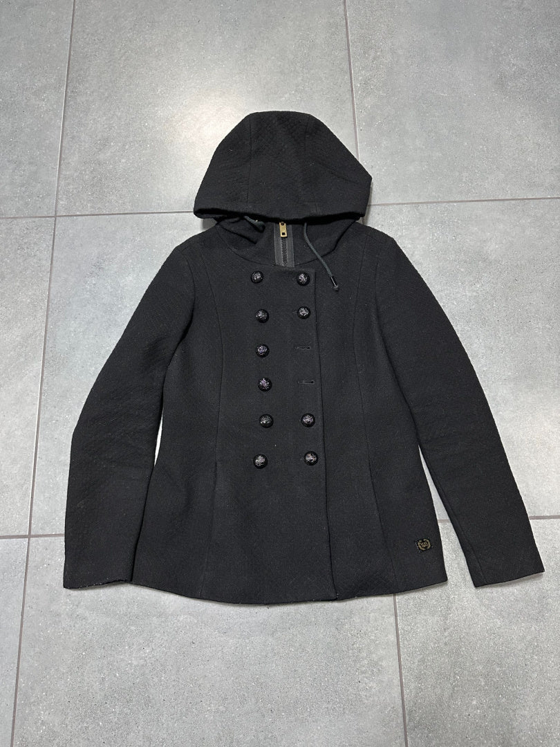 VINTAGE DAMSKI PŁASZCZ Z KAPTUREM BURBERRY