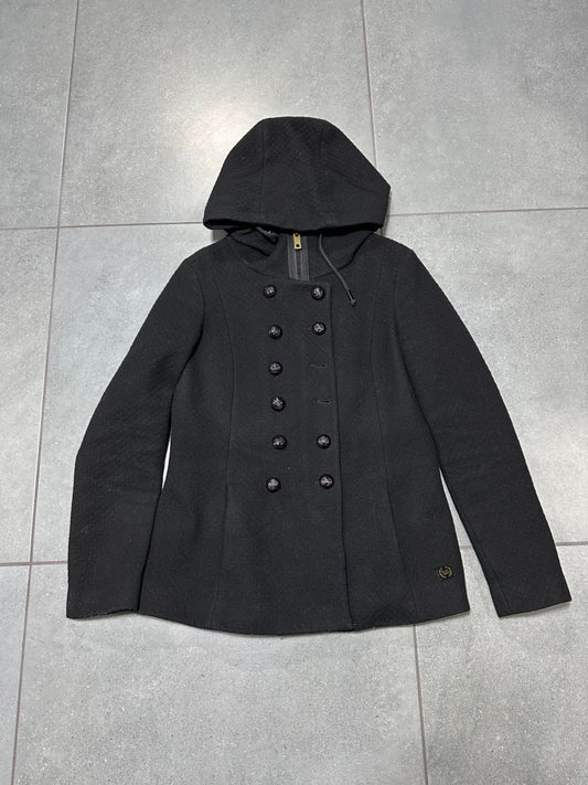 VINTAGE DAMSKI PŁASZCZ Z KAPTUREM BURBERRY