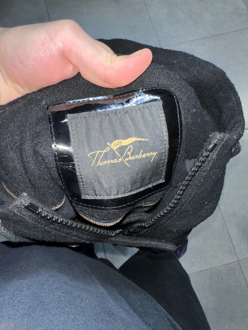 VINTAGE DAMSKI PŁASZCZ Z KAPTUREM BURBERRY